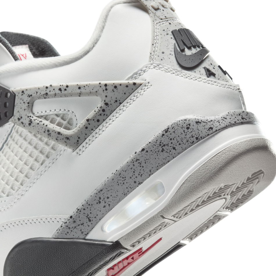 Air Jordan 4 Retro 'White Cement' Erkek Basketbol Ayakkabısı