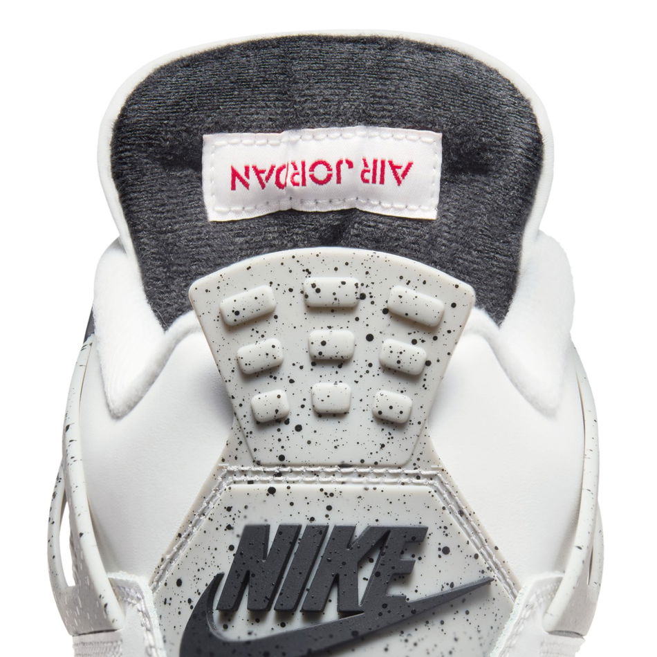 Air Jordan 4 Retro 'White Cement' Erkek Basketbol Ayakkabısı