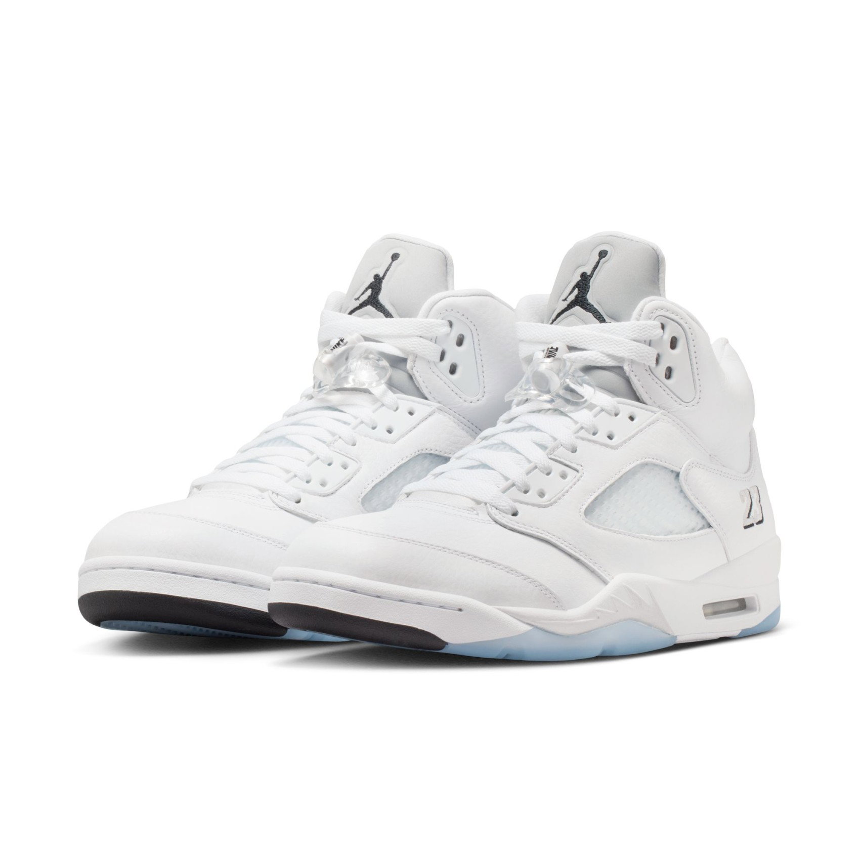 Nike Air Jordan 5 Retro OG White Metallic Erkek Basketbol