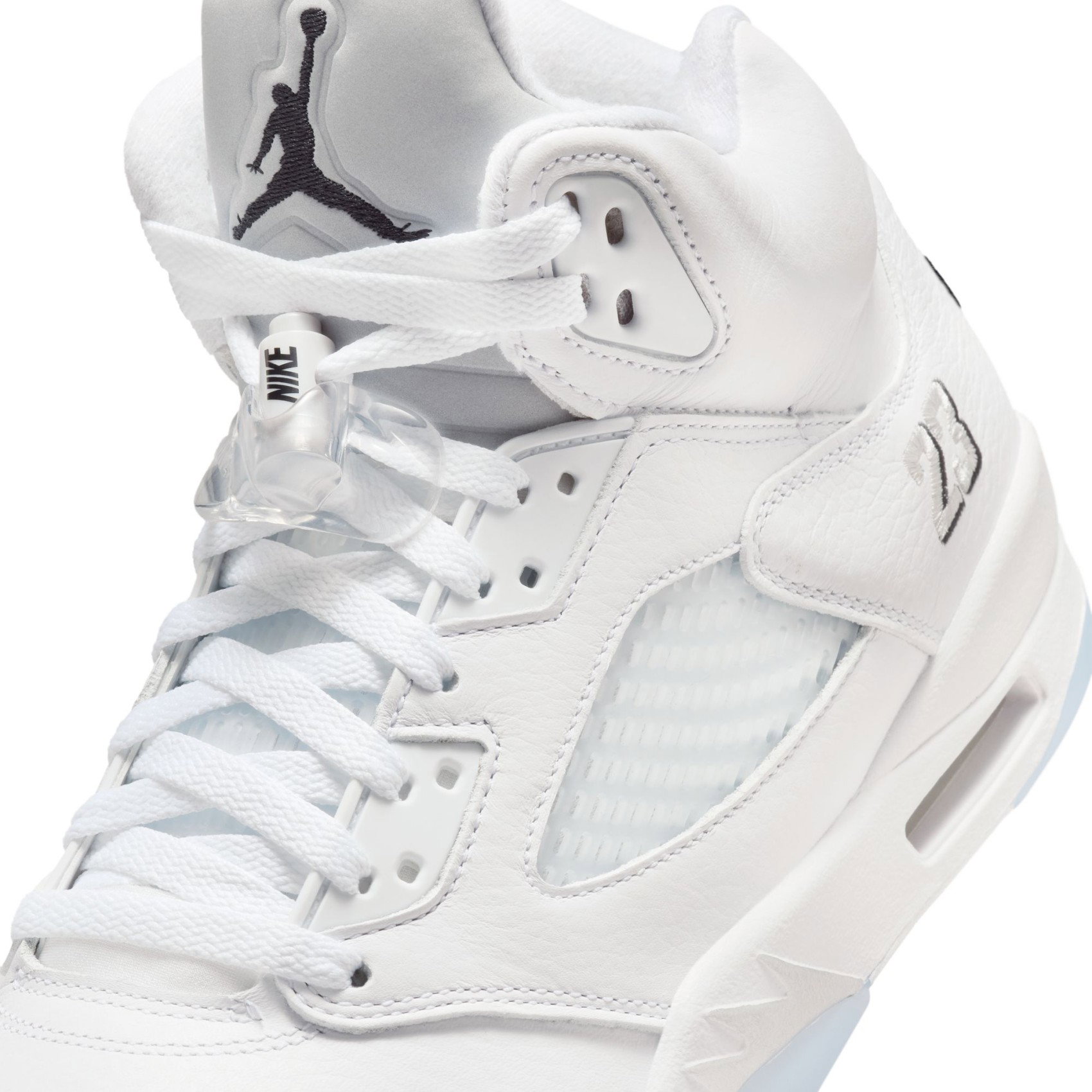 Nike Air Jordan 5 Retro OG White Metallic Erkek Basketbol