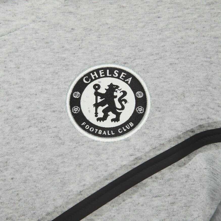 Chelsea FC Tech Fleece Hoodie Full-Zip Erkek Sweatshirt