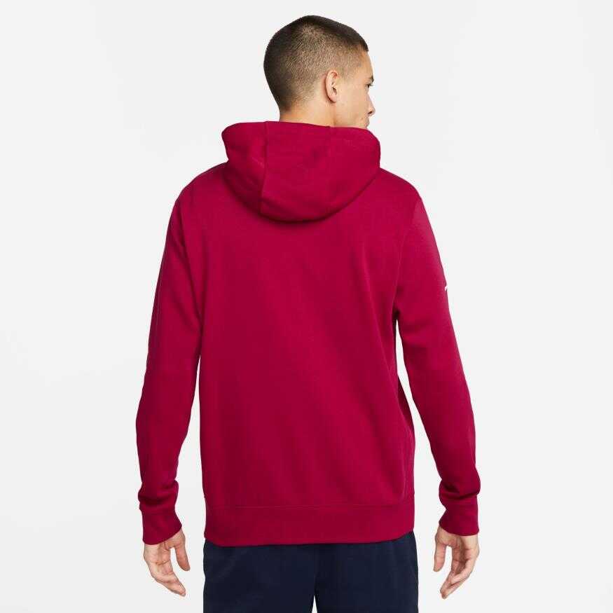 FC Barcelona Club Hoodie Full-Zip French Terry Erkek Sweatshirt