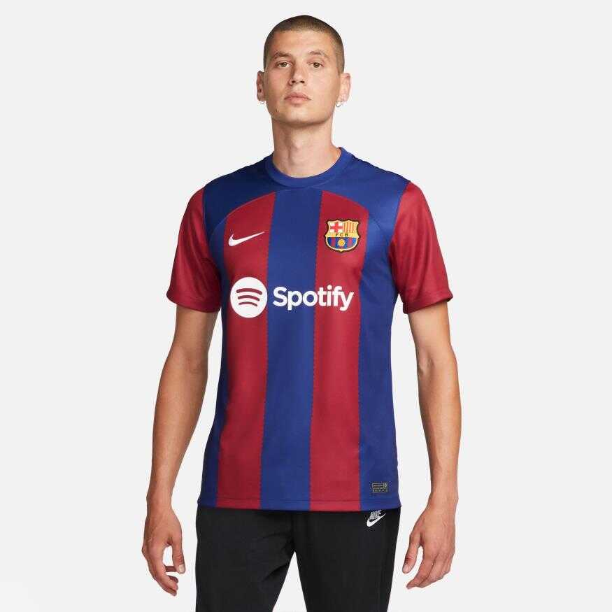 FC Barcelona Dri Fit Stadium Jersey Ss Home Erkek Forma