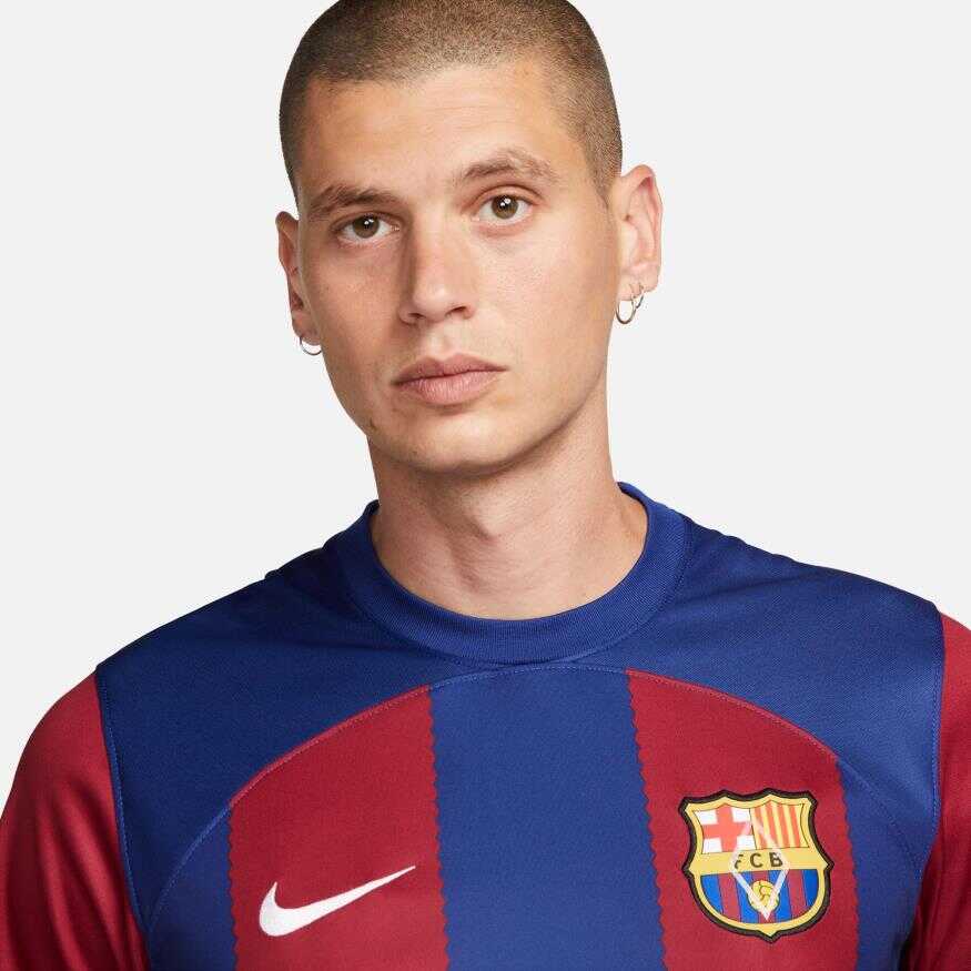 FC Barcelona Dri Fit Stadium Jersey Ss Home Erkek Forma
