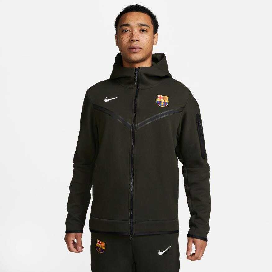 FC Barcelona Tech Fleece Erkek Sweatshirt