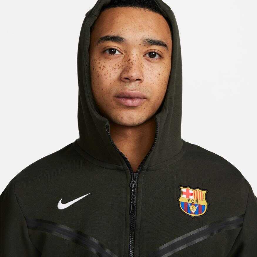 FC Barcelona Tech Fleece Erkek Sweatshirt