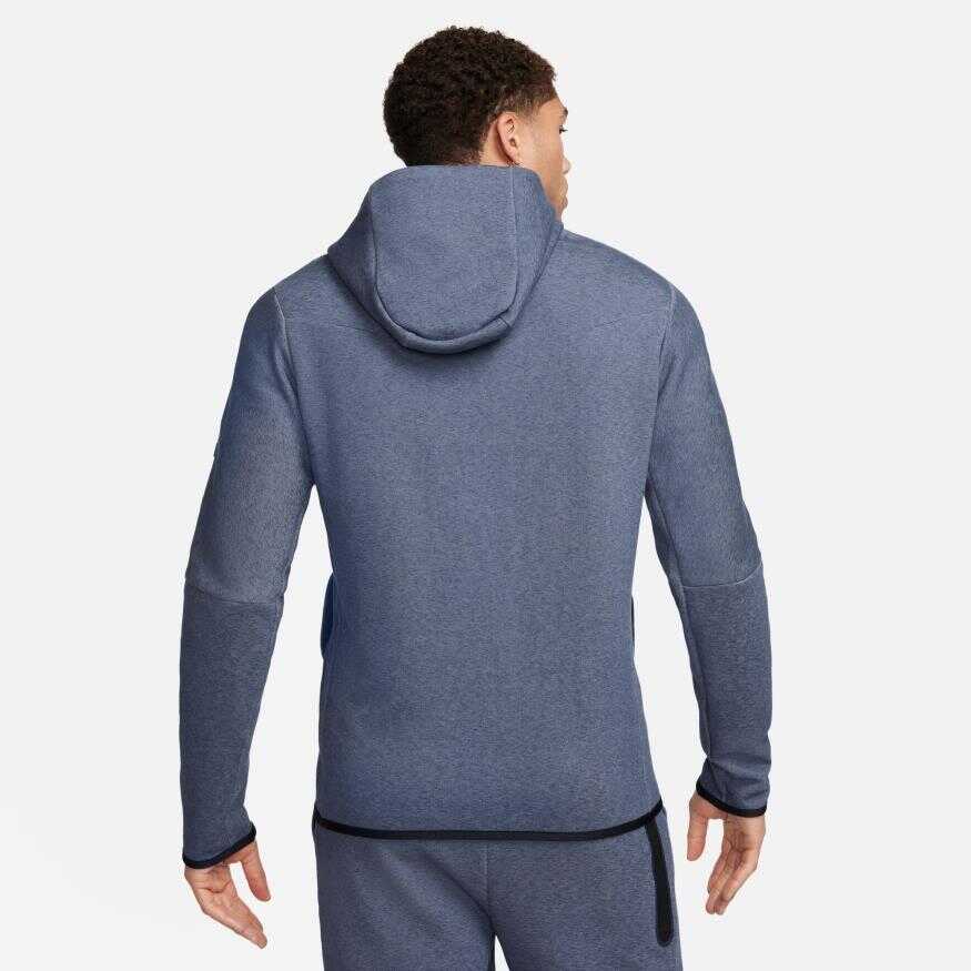 FC Barcelona Tech Fleece Hoodie Full-Zip Erkek Sweatshirt