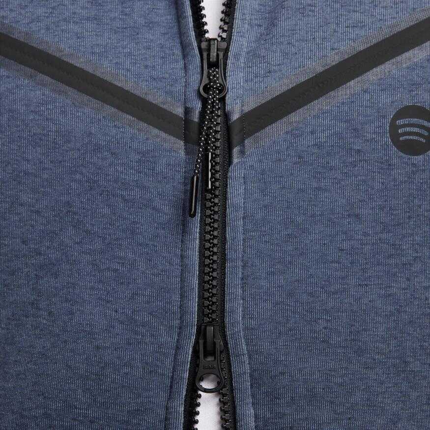 FC Barcelona Tech Fleece Hoodie Full-Zip Erkek Sweatshirt