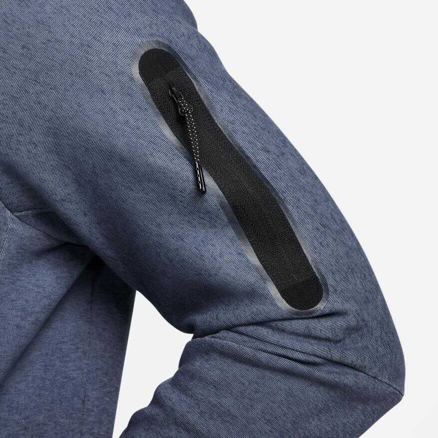 FC Barcelona Tech Fleece Hoodie Full-Zip Erkek Sweatshirt