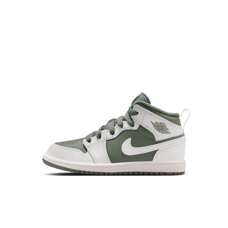 JORDAN - Jordan 1 Mid Çocuk Yeşil Basketbol Ayakkabısı