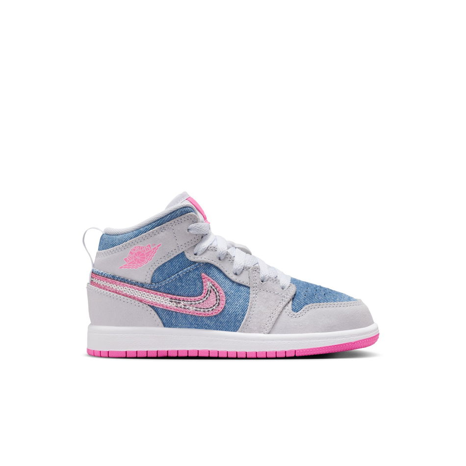 Jordan 1 Mid SE Ps Çocuk Basketbol Ayakkabısı