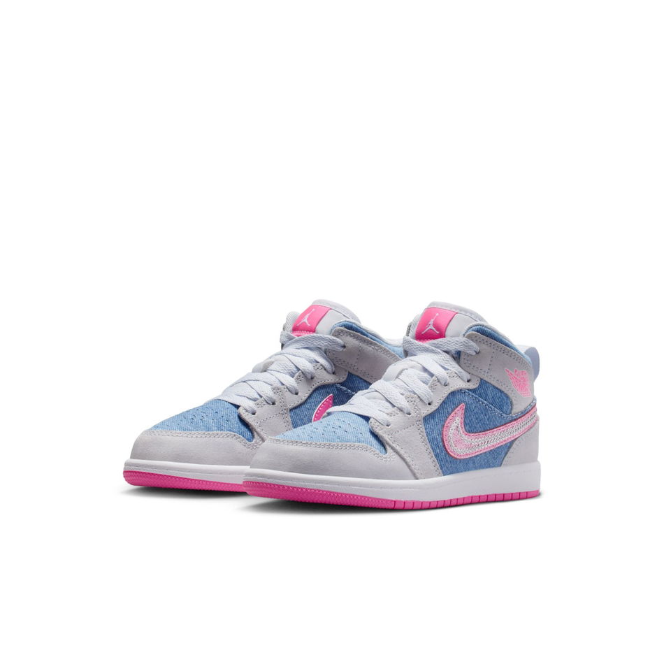 Jordan 1 Mid SE Ps Çocuk Basketbol Ayakkabısı