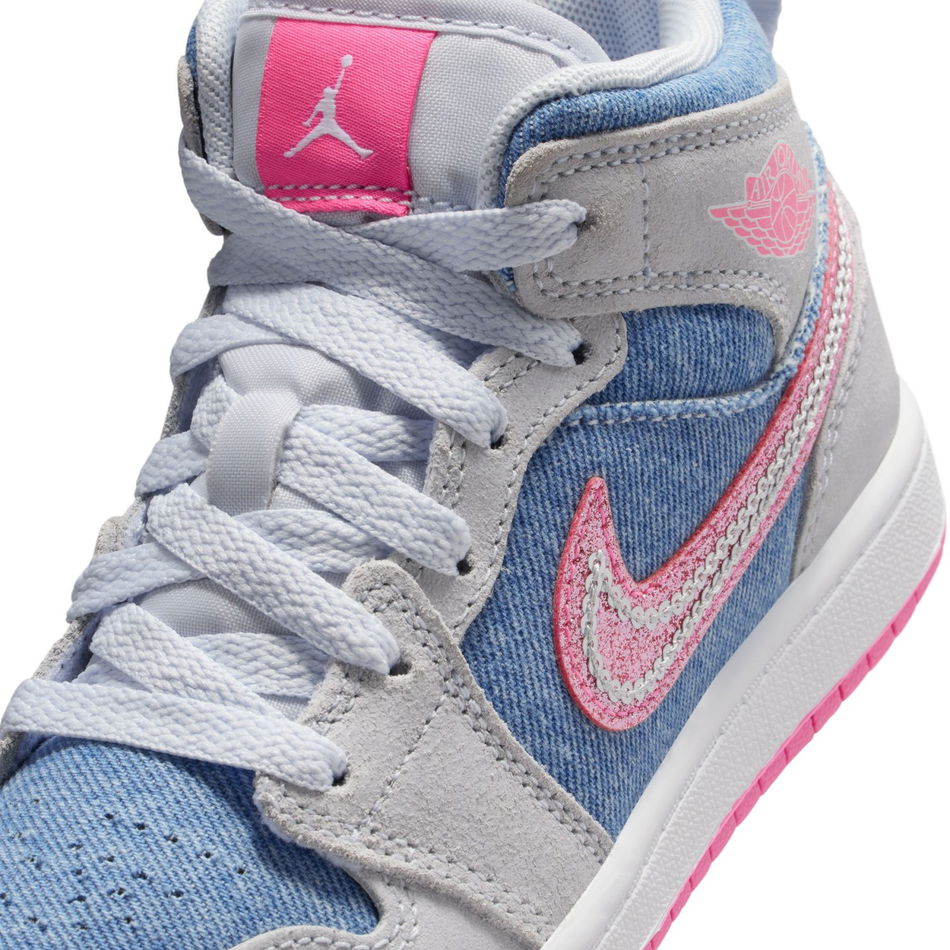 Jordan 1 Mid SE Ps Çocuk Basketbol Ayakkabısı