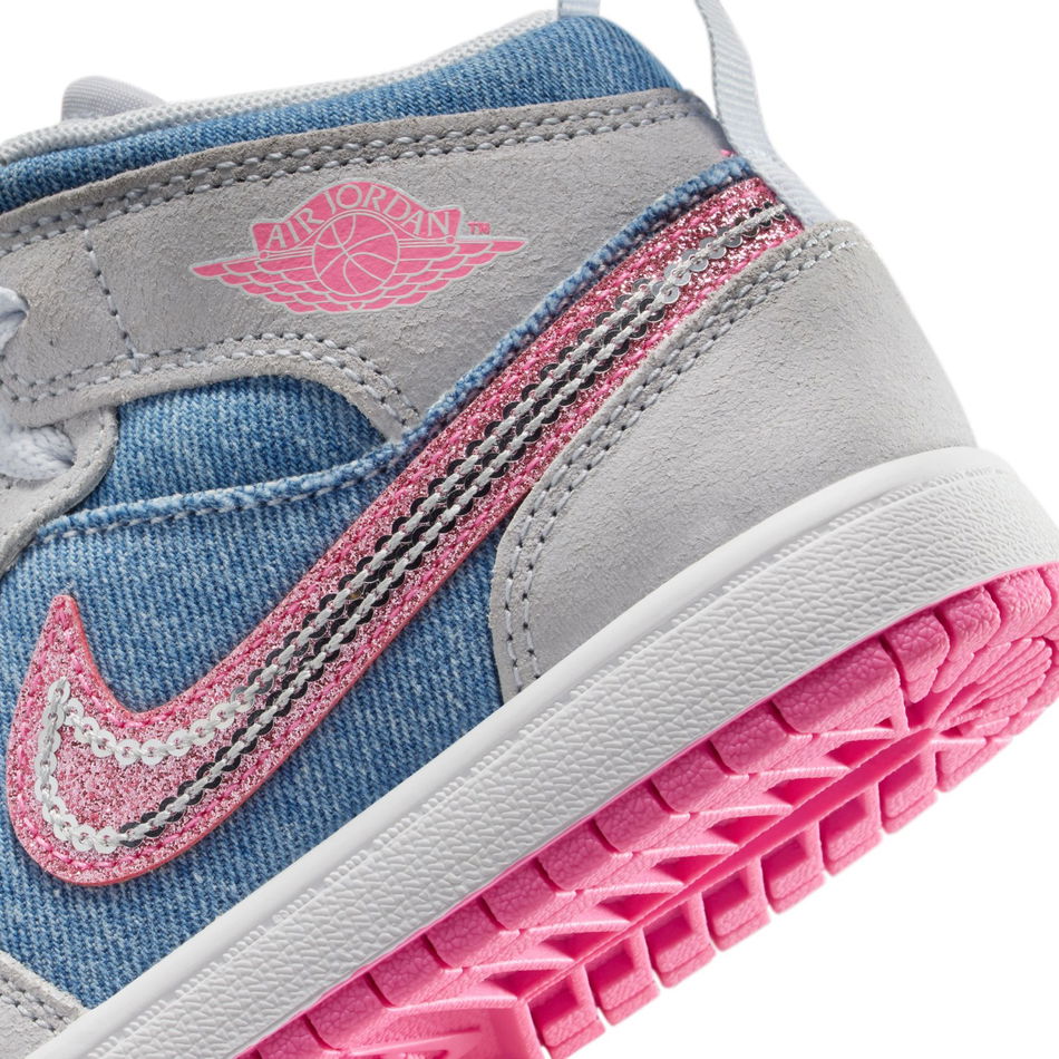 Jordan 1 Mid SE Ps Çocuk Basketbol Ayakkabısı