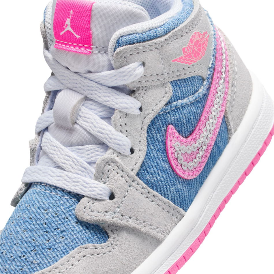 Jordan 1 Mid SE Td Çocuk Basketbol Ayakkabısı