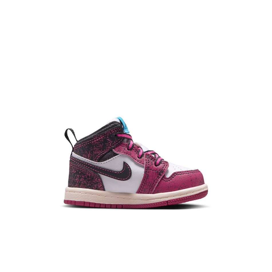Jordan 1 Mid Se Td Çocuk Pembe Basketbol Ayakkabısı