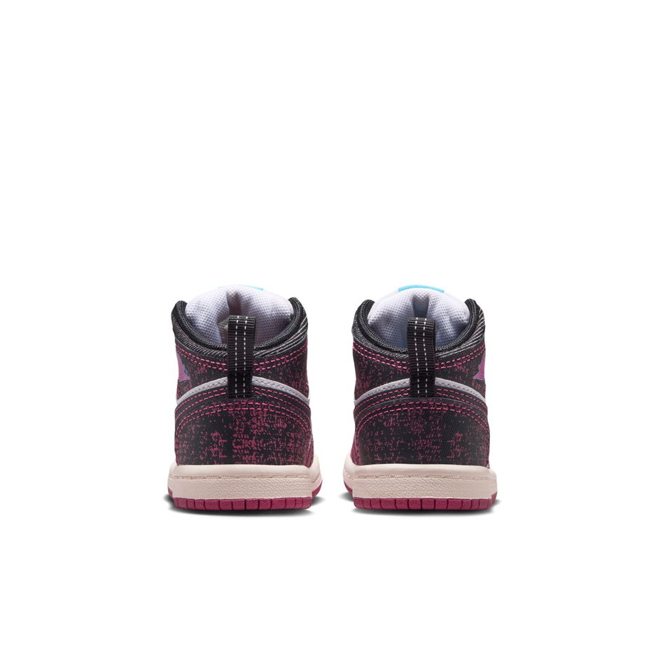 Jordan 1 Mid Se Td Çocuk Pembe Basketbol Ayakkabısı