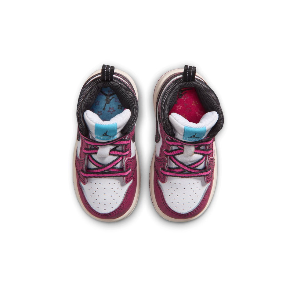 Jordan 1 Mid Se Td Çocuk Pembe Basketbol Ayakkabısı