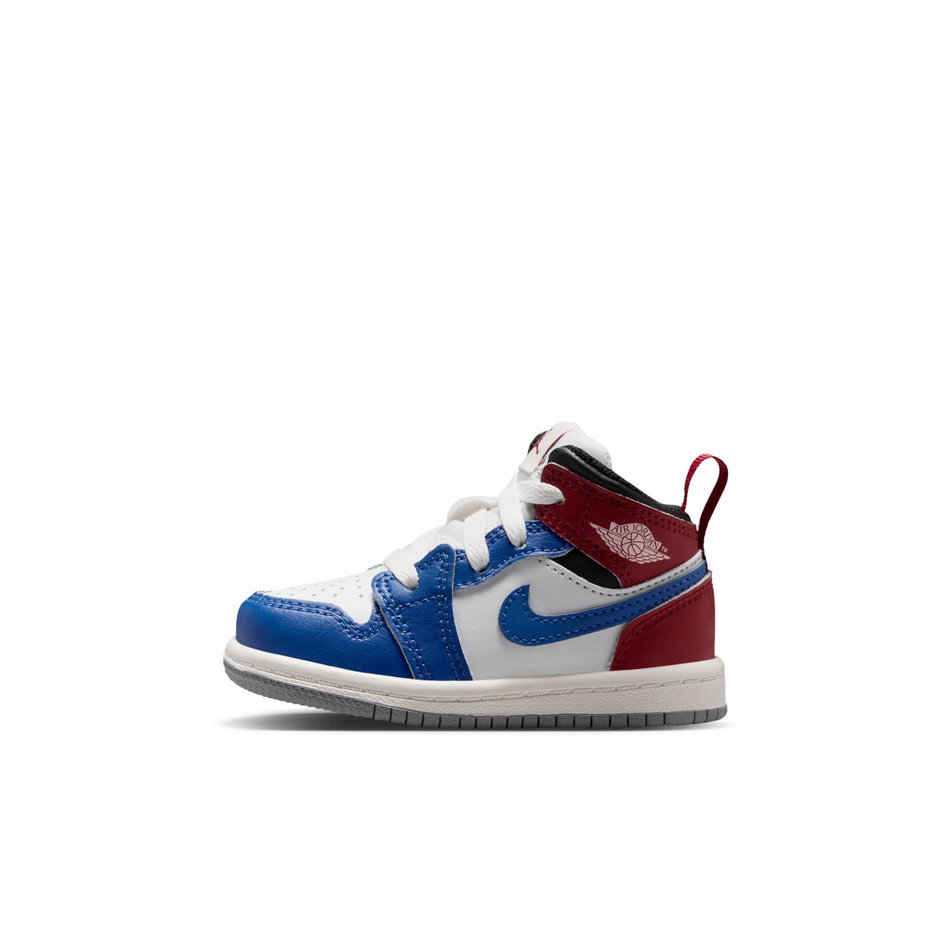 Jordan 1 Mid Td Çocuk Mavi Basketbol Ayakkabısı