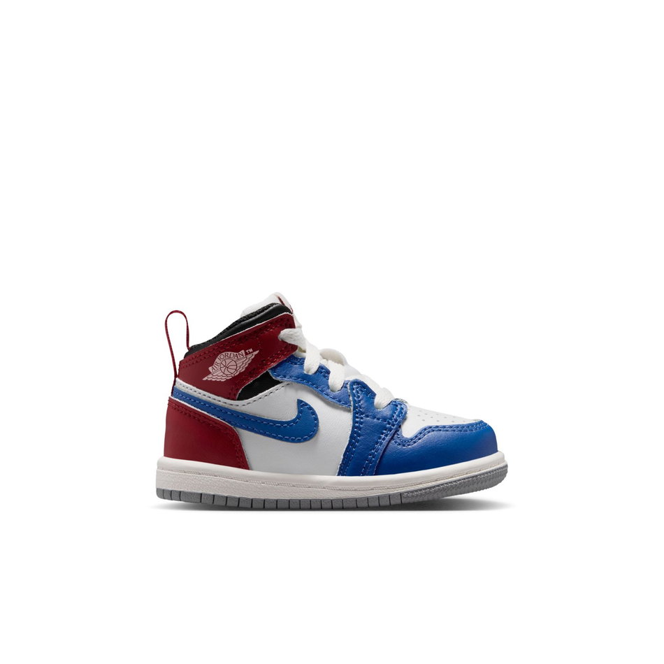 Jordan 1 Mid Td Çocuk Mavi Basketbol Ayakkabısı