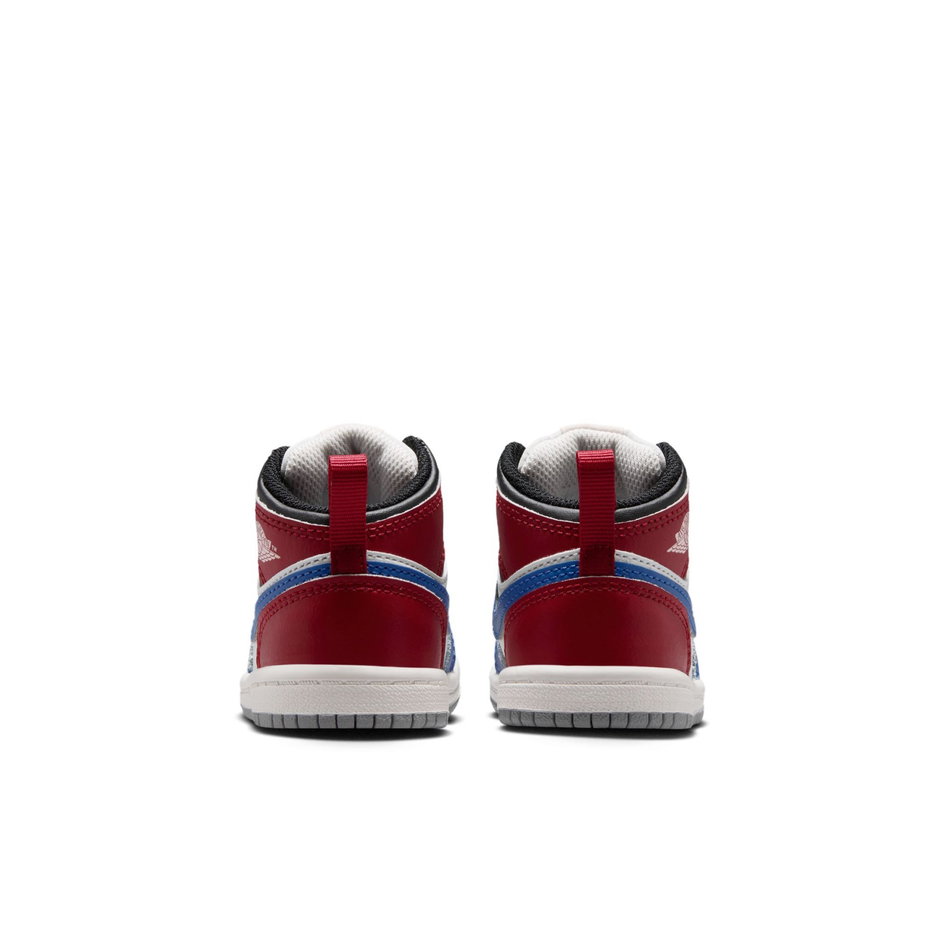 Jordan 1 Mid Td Çocuk Mavi Basketbol Ayakkabısı