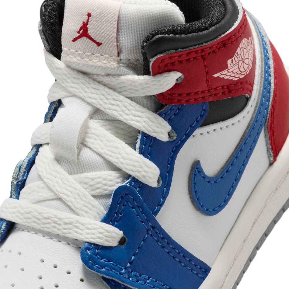 Jordan 1 Mid Td Çocuk Mavi Basketbol Ayakkabısı