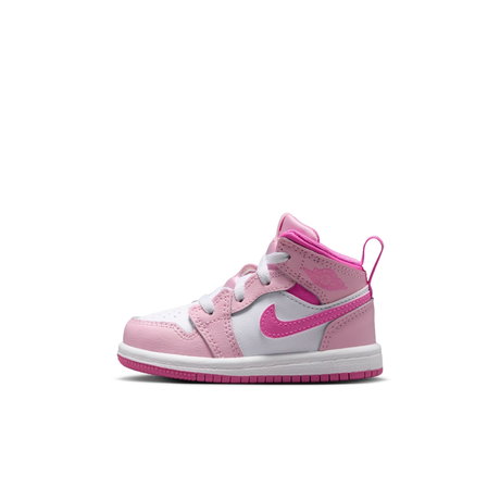 JORDAN - Jordan 1 Mid Td Çocuk Pembe Basketbol Ayakkabısı