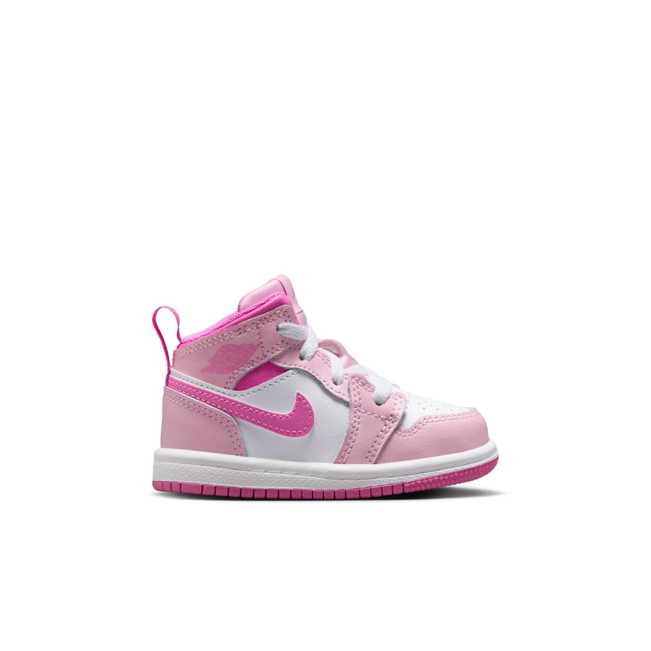Jordan 1 Mid Td Çocuk Pembe Basketbol Ayakkabısı
