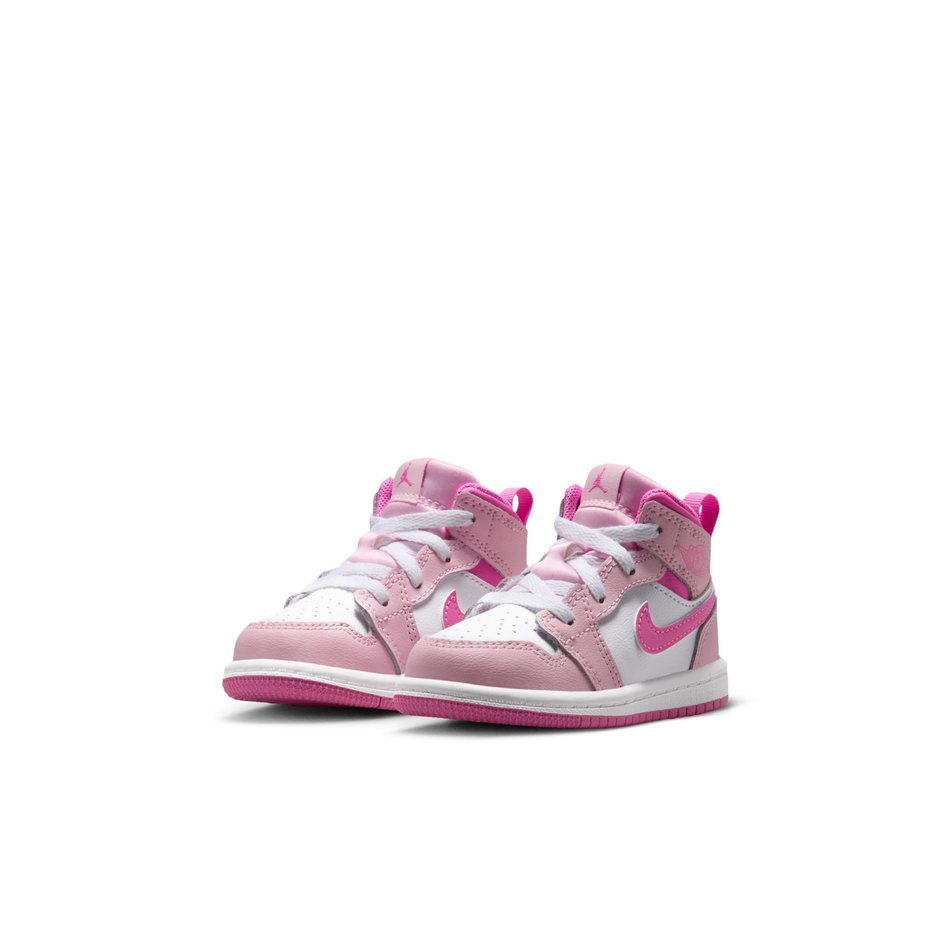 Jordan 1 Mid Td Çocuk Pembe Basketbol Ayakkabısı