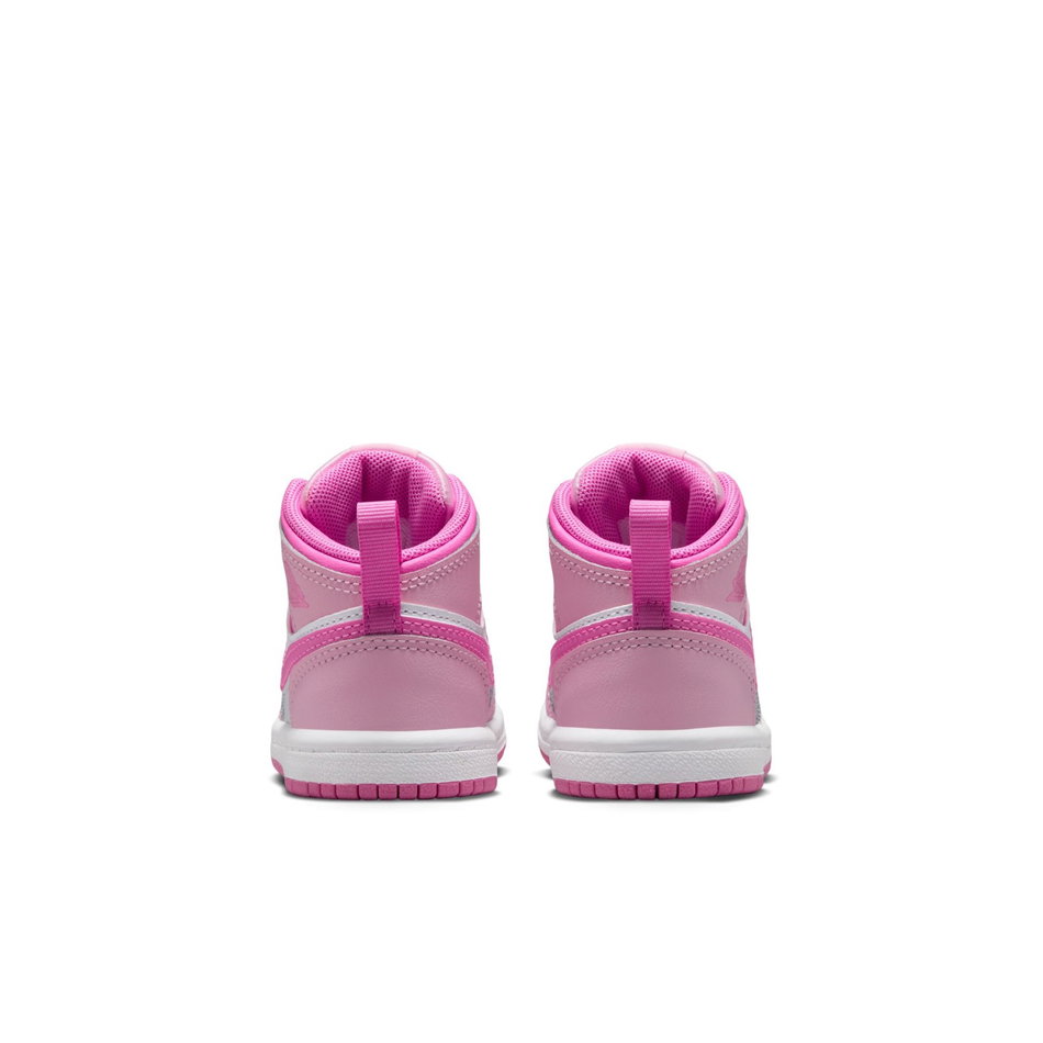 Jordan 1 Mid Td Çocuk Pembe Basketbol Ayakkabısı