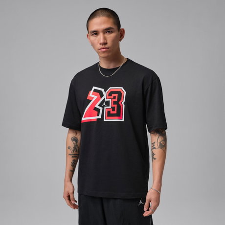 JORDAN - Jordan 23 Gfx Ss Crew Erkek Siyah Tişört