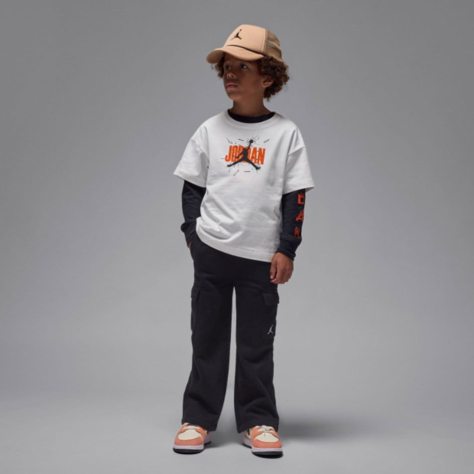 Jordan '85 Shatter Ss Tee Çocuk Beyaz Tişört