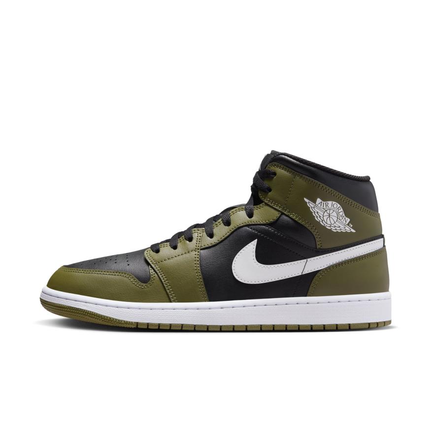 Air Jordan 1 Mid Erkek Basketbol Ayakkabısı