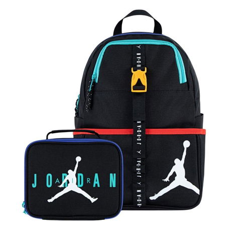JORDAN - Jordan Air Jordan Lunch Backpack Çocuk Siyah Sırt Çantası