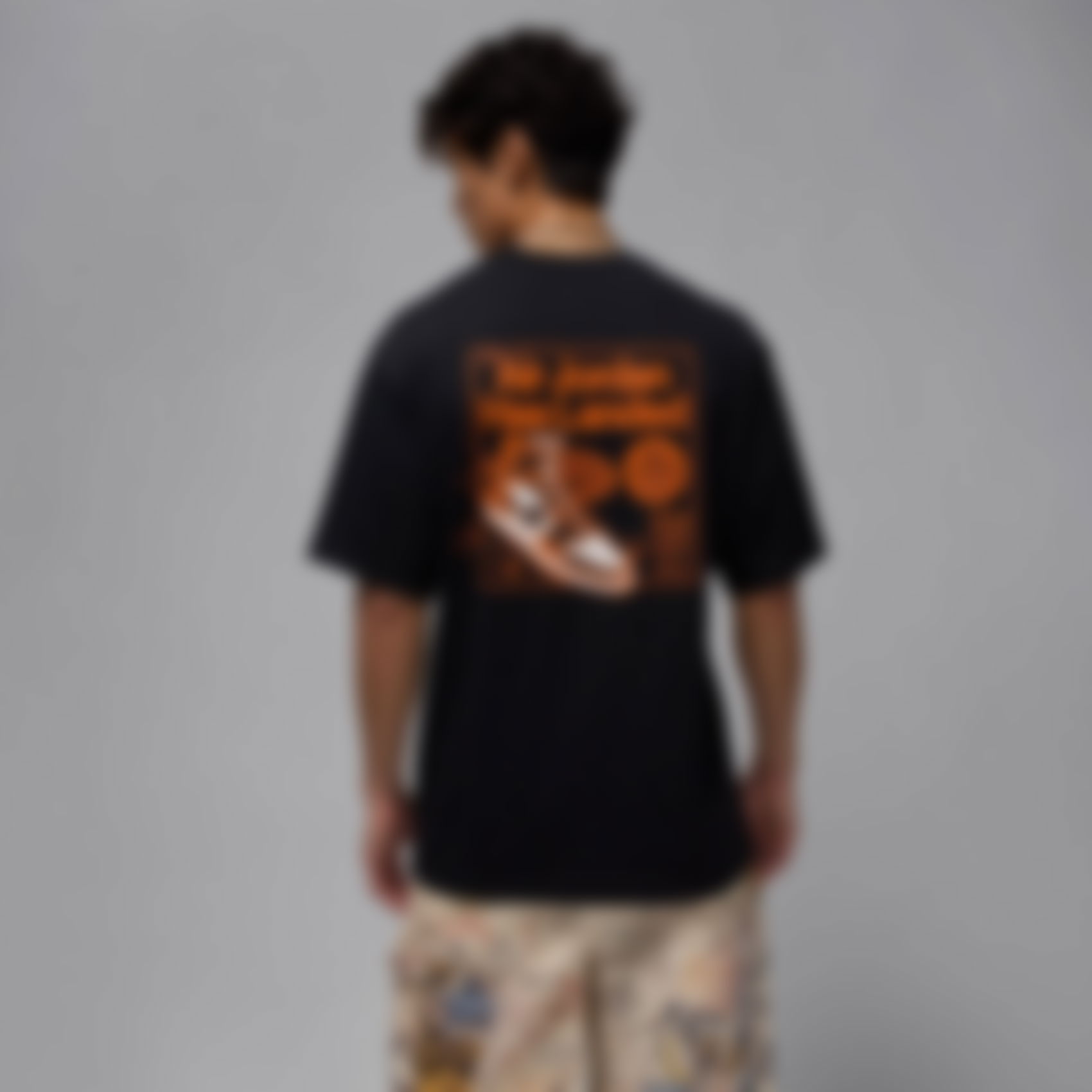 JORDAN - Jordan AJ1 SS Crew Erkek Siyah Tişört