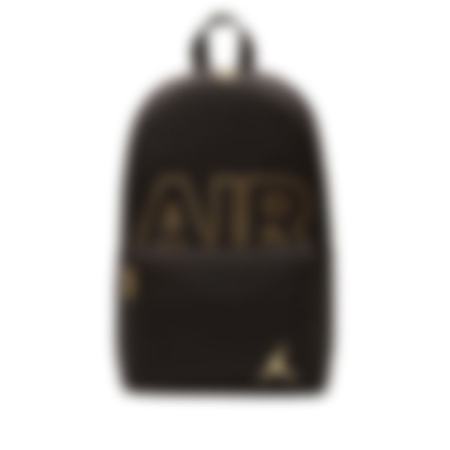 Jordan Black and Gold Backpack Sırt Çantası