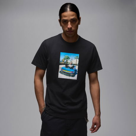 JORDAN - Jordan Brand Photo SS Crew Erkek Siyah Tişört