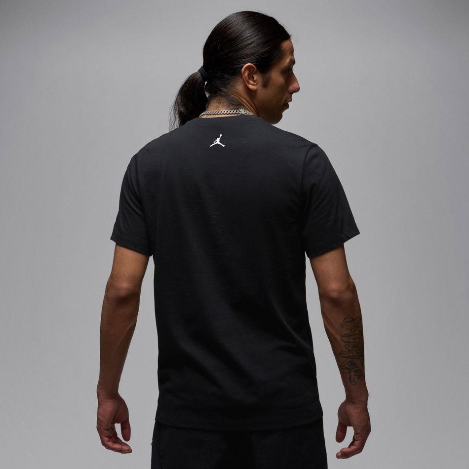 Jordan Brand Photo SS Crew Erkek Siyah Tişört