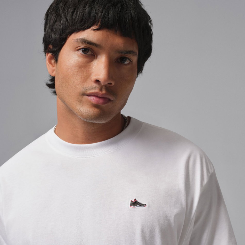 Jordan Brand Sneaker Pach Ss Crew Erkek Beyaz Tişört