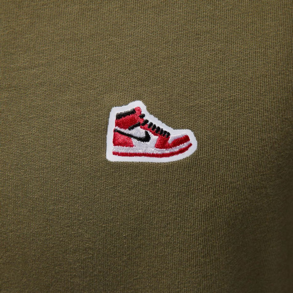 Jordan Brand Sneaker Patch SS Crew Erkek Tişört