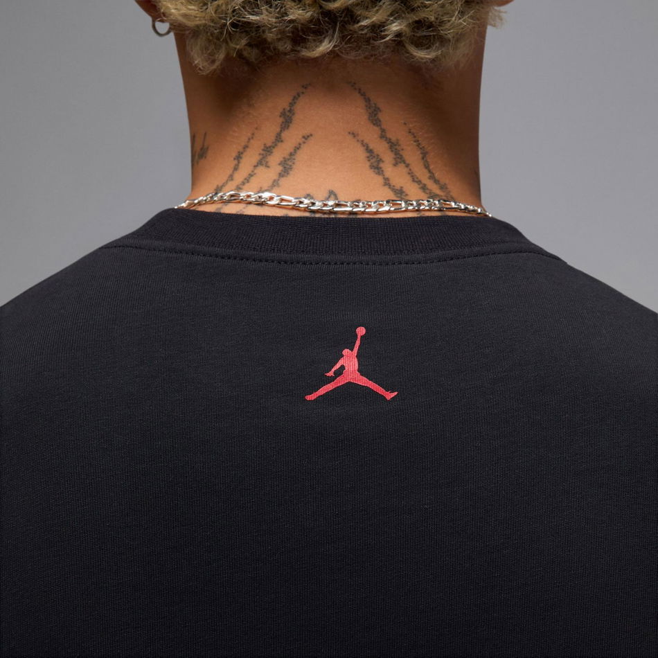 Jordan Brand Sneaker Patch SS Crew Erkek Tişört