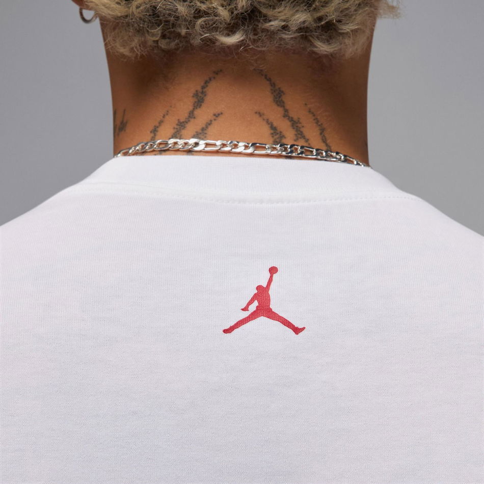 Jordan Brand Sneaker Patch SS Crew Erkek Tişört