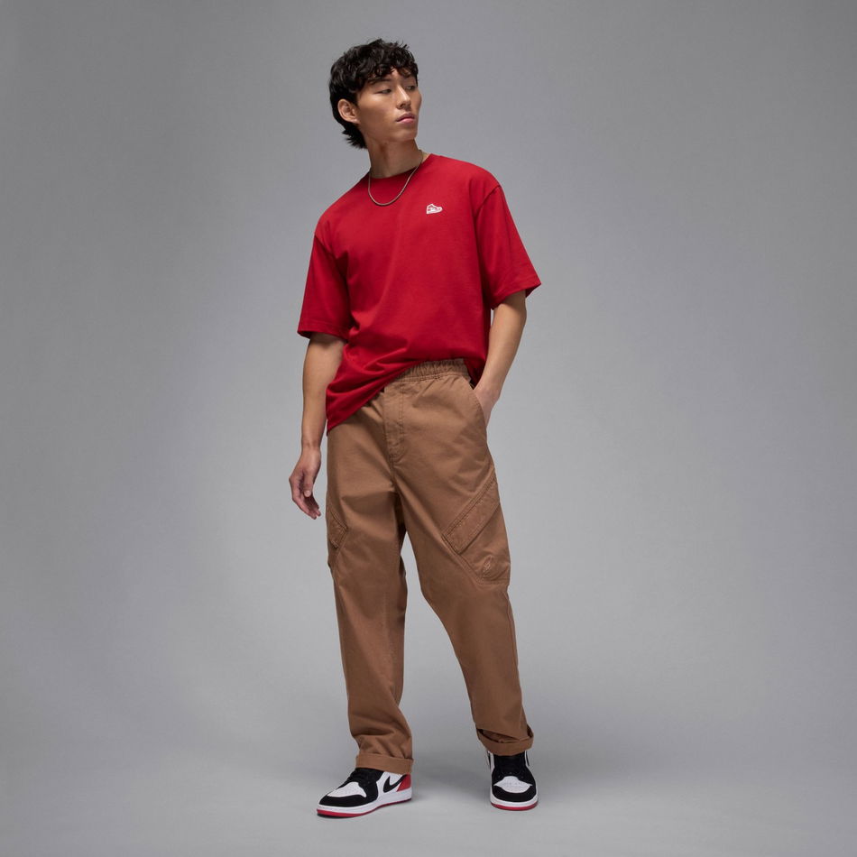Jordan Brand Sneaker Patch SS Crew Erkek Tişört