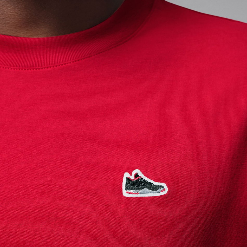 Jordan Brand Ss Crew Erkek Kırmızı Tişört