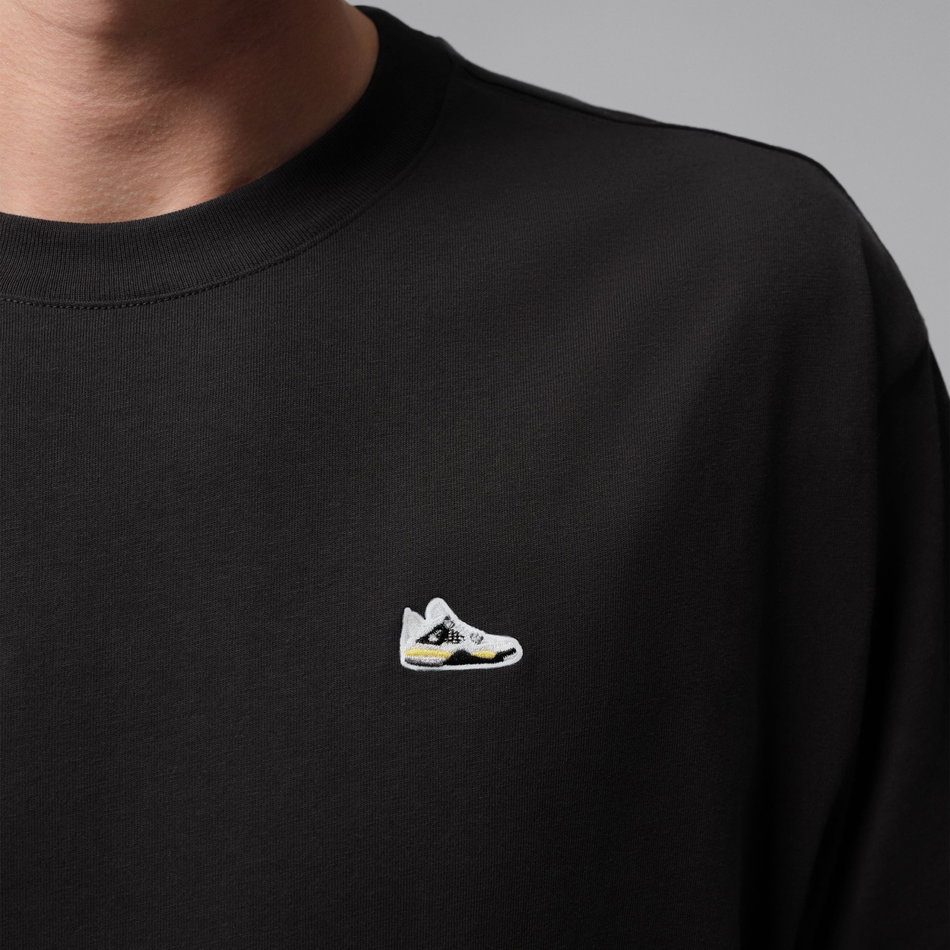Jordan Brand Ss Crew Erkek Siyah Tişört