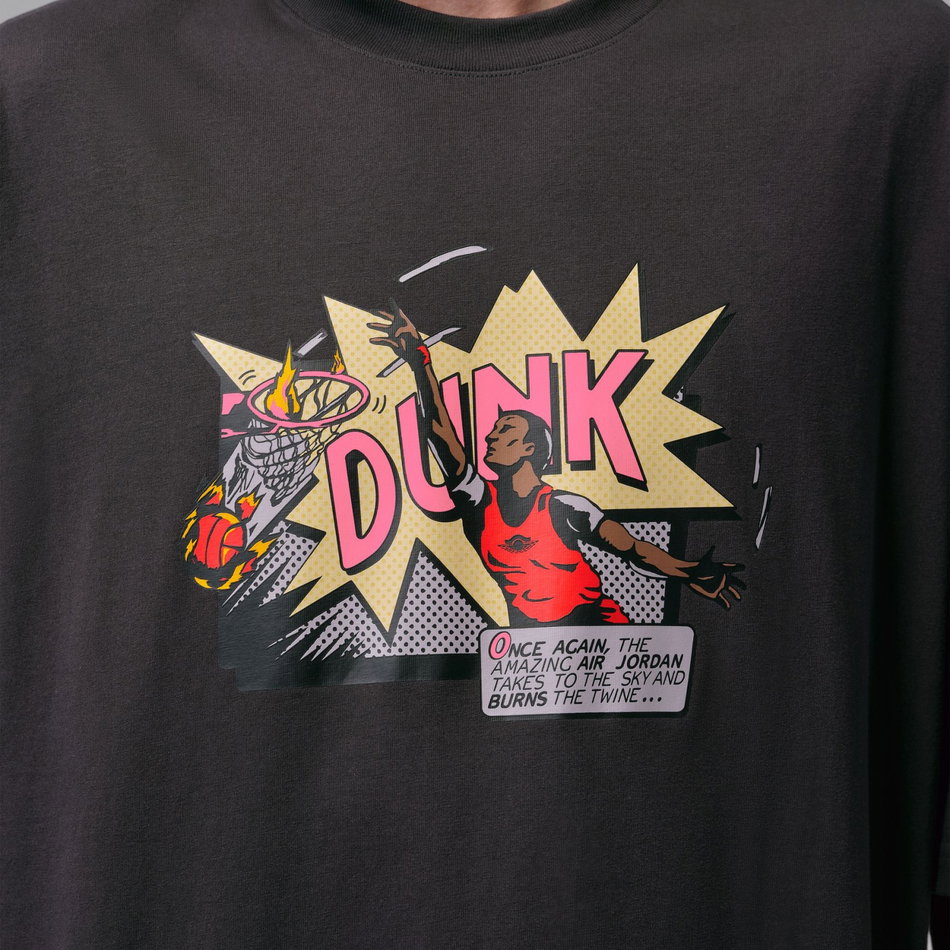 Jordan Brooklyn Comic 96 Ss Crew Erkek Tişört