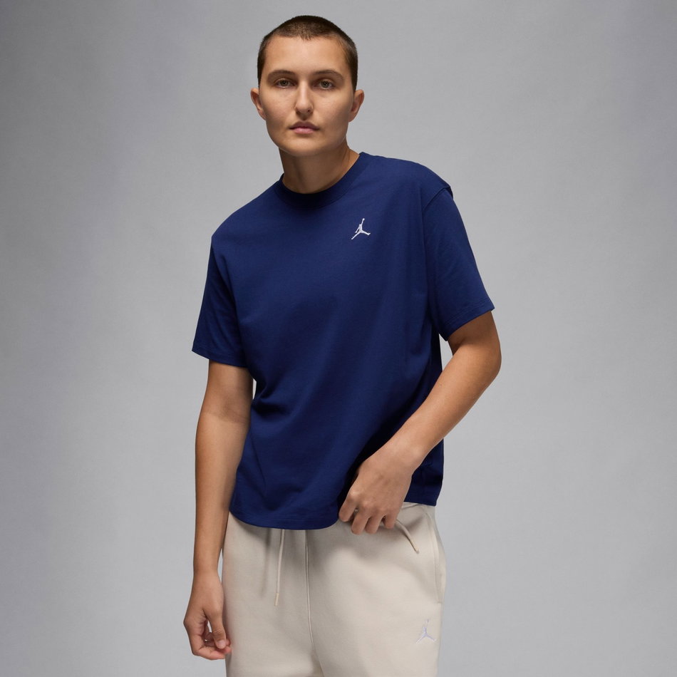 Jordan Brooklyn Essential SS GF Tee Kadın Mavi Tişört