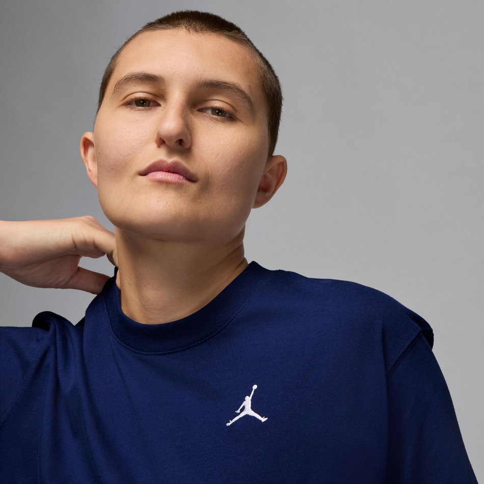Jordan Brooklyn Essential SS GF Tee Kadın Mavi Tişört