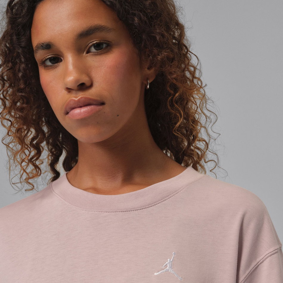 Jordan Brooklyn Essentials Ss Gf Tee Kadın Pembe Tişört