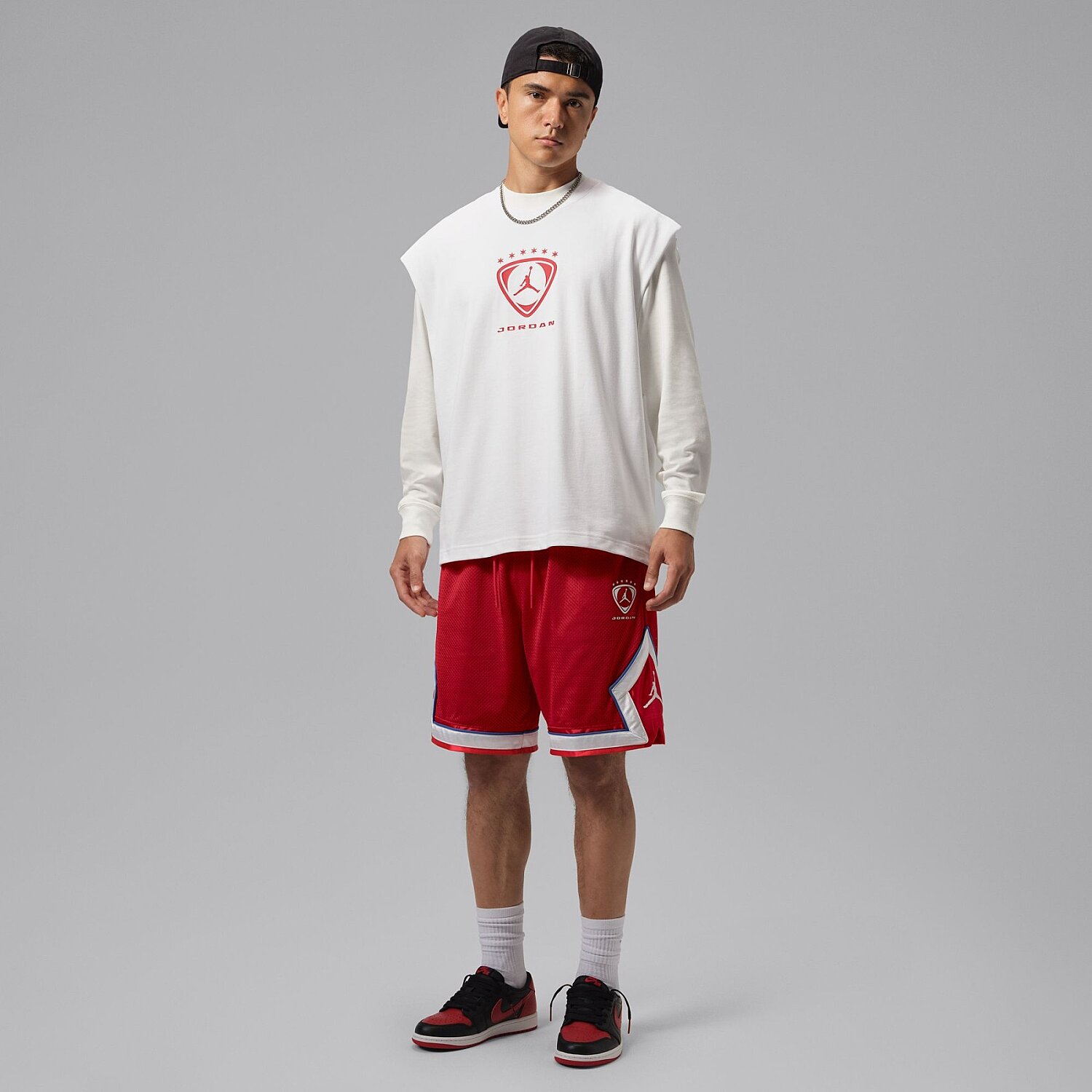Мужские шорты Jordan Brooklyn Fc Diamond Mesh Short